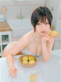 ElyEE子 Vol.124 2023.august C-檸檬泳裝 Lemon Swimsuit